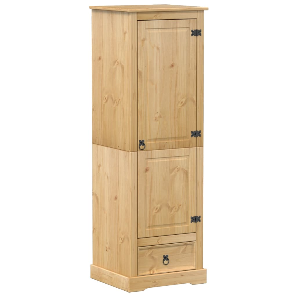 Garde-robe Corona 55x50x170 cm bois de pin massif - XIOS