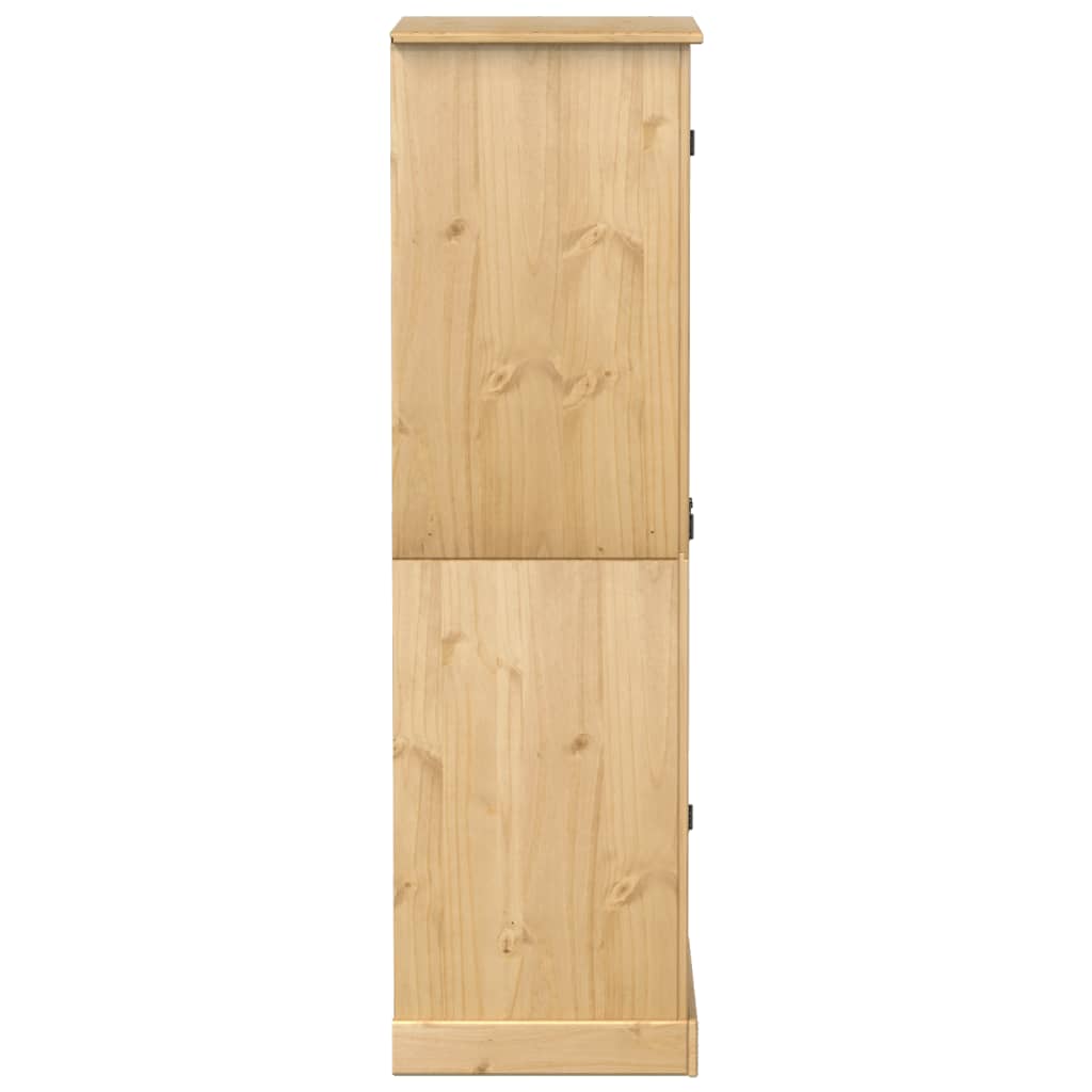Garde-robe Corona 76x50x170 cm bois de pin massif - XIOS