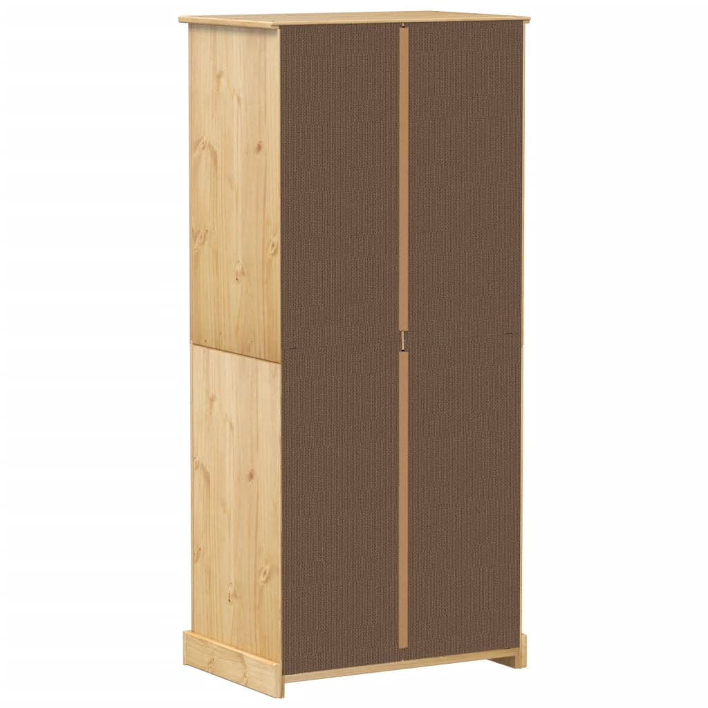 Garde-robe Corona 76x50x170 cm bois de pin massif - XIOS
