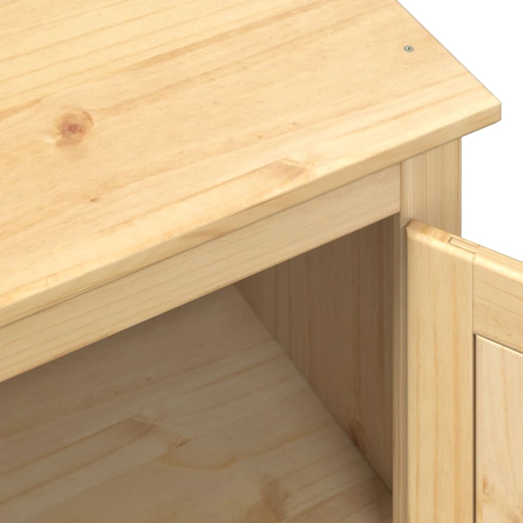Garde-robe Corona 76x50x170 cm bois de pin massif - XIOS