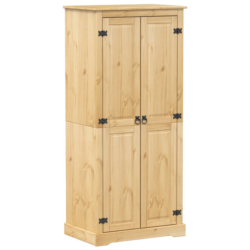 Garde-robe Corona 76x50x170 cm bois de pin massif - XIOS