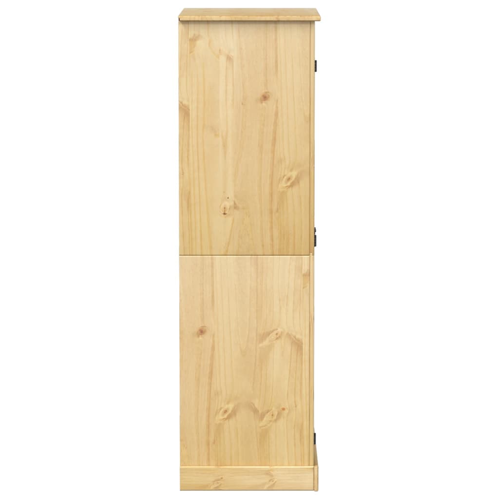 Garde-robe Corona 76x50x170 cm bois de pin massif - XIOS