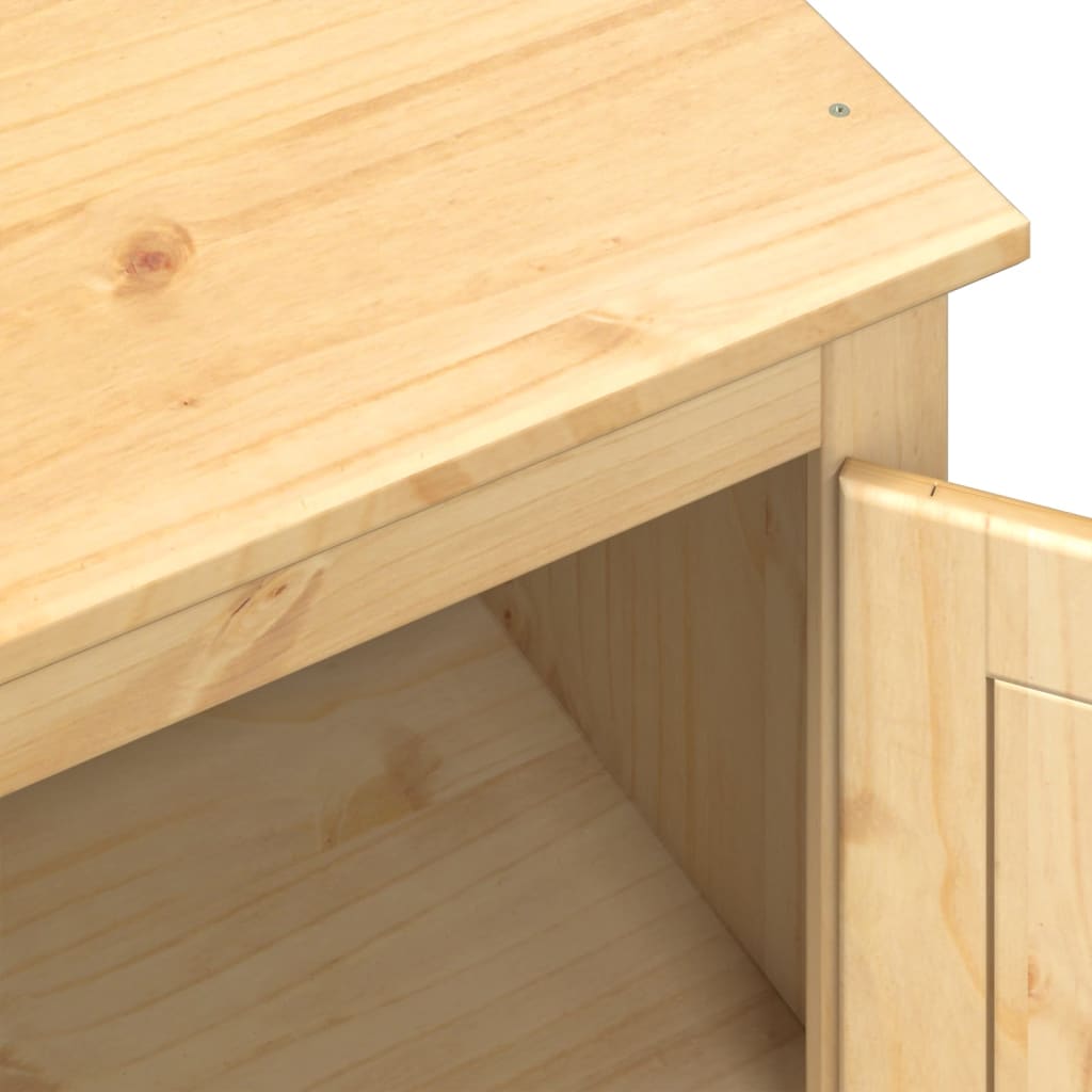 Garde-robe Corona 76x50x170 cm bois de pin massif - XIOS