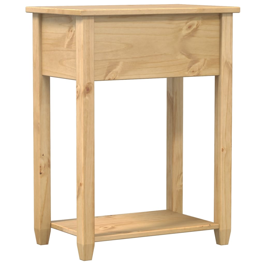 Table console Corona 55x35x73 cm bois de pin massif - XIOS