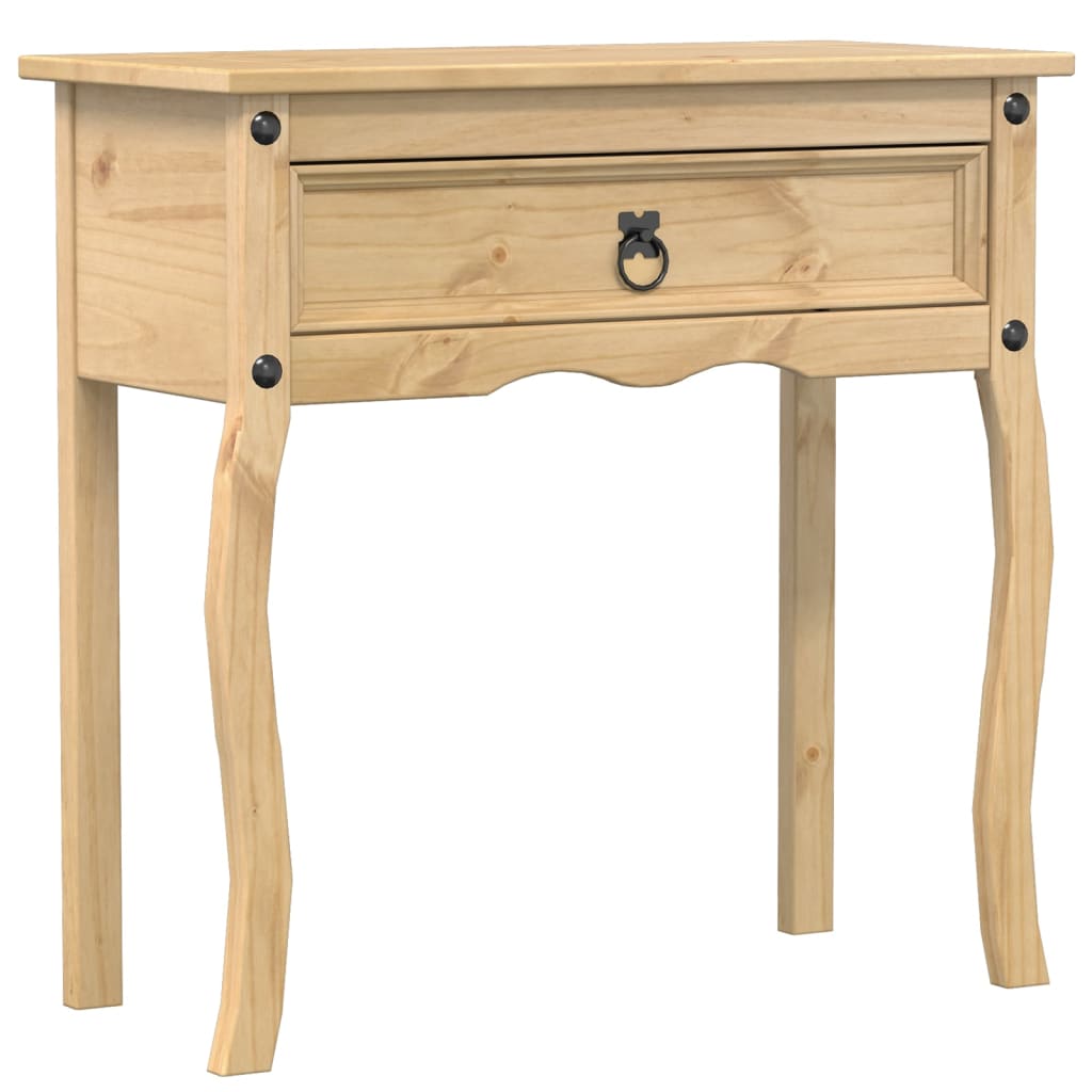 Table console Corona 73x35x73 cm bois de pin massif - XIOS
