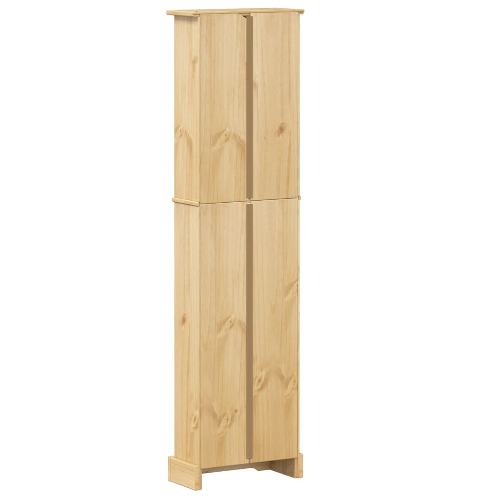 Bibliothèque Corona 46x20x170 cm bois de pin massif - XIOS