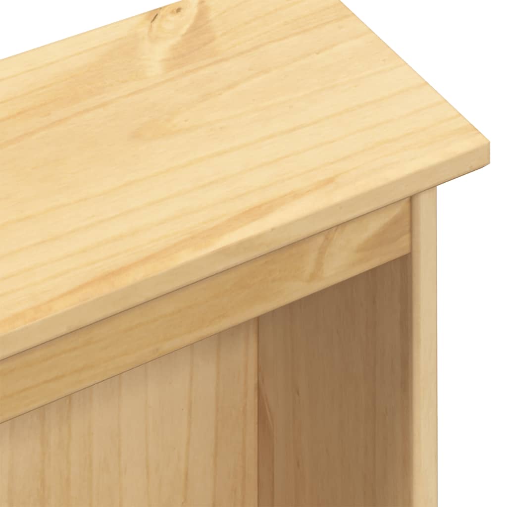 Bibliothèque Corona 46x20x170 cm bois de pin massif - XIOS