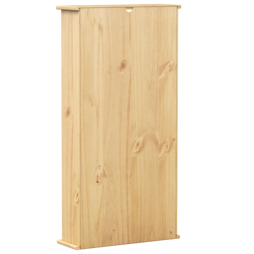 Armoire à CD Corona 52x17,5x103 cm bois de pin massif - XIOS