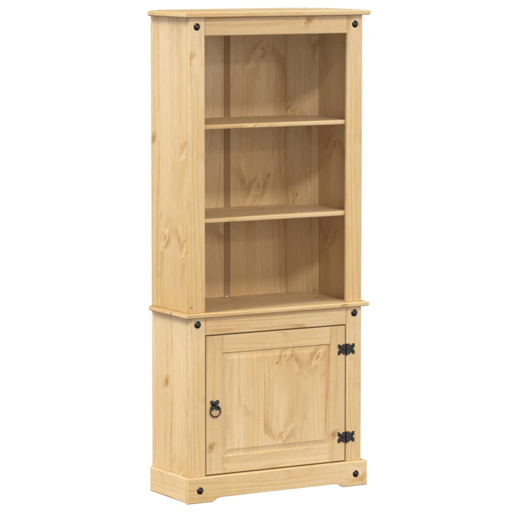 Buffet haut Corona 74x38x170 cm bois de pin massif - XIOS