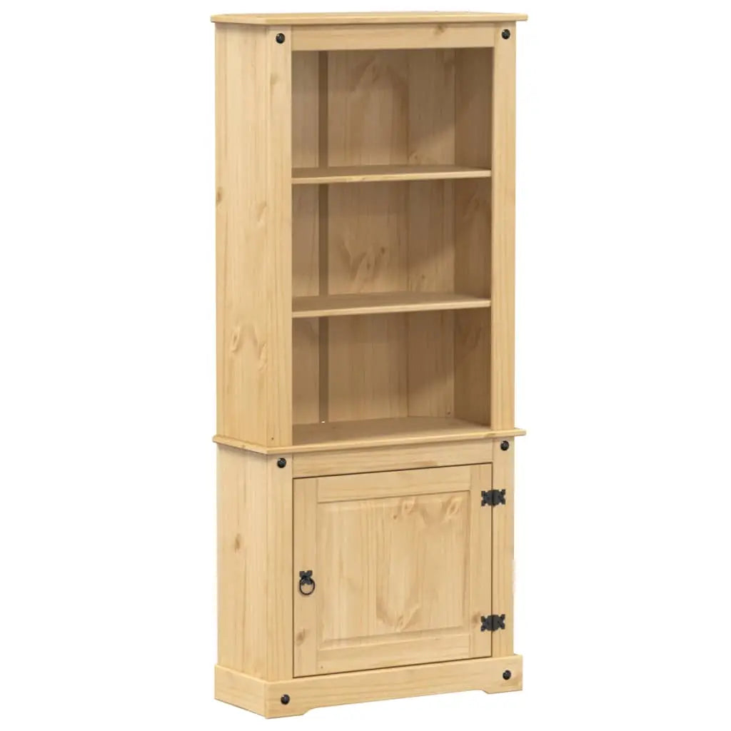 Buffet haut Corona 74x38x170 cm bois de pin massif - XIOS