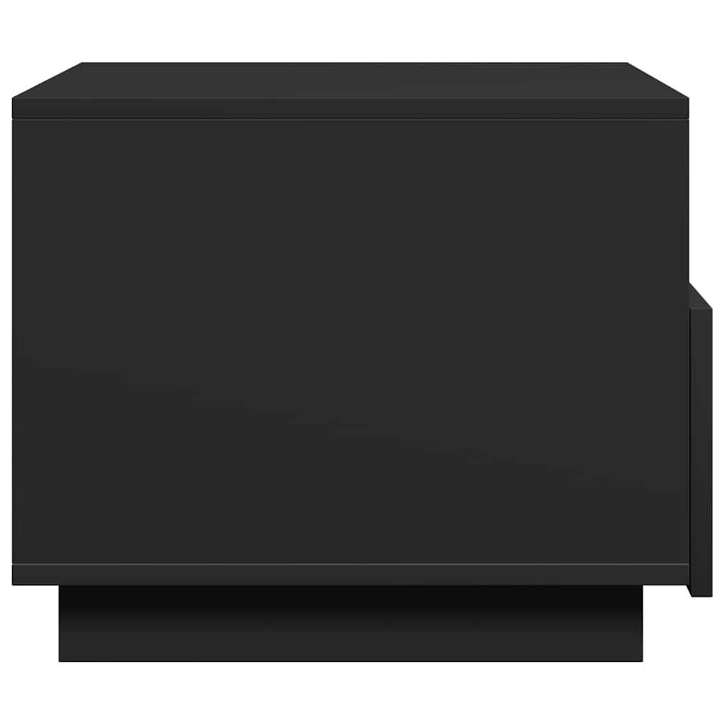 Table basse avec lumières LED noir 50x49x40 cm - XIOS