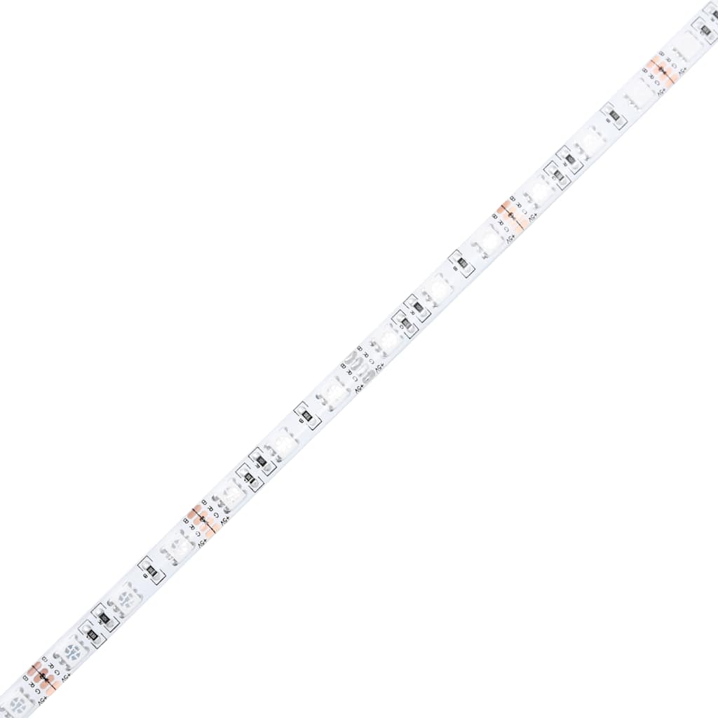 Table basse avec lumières LED chêne sonoma 50x49x40 cm - XIOS