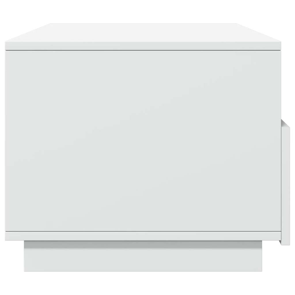 Table basse avec lumières LED blanc 90x49x40 cm - XIOS