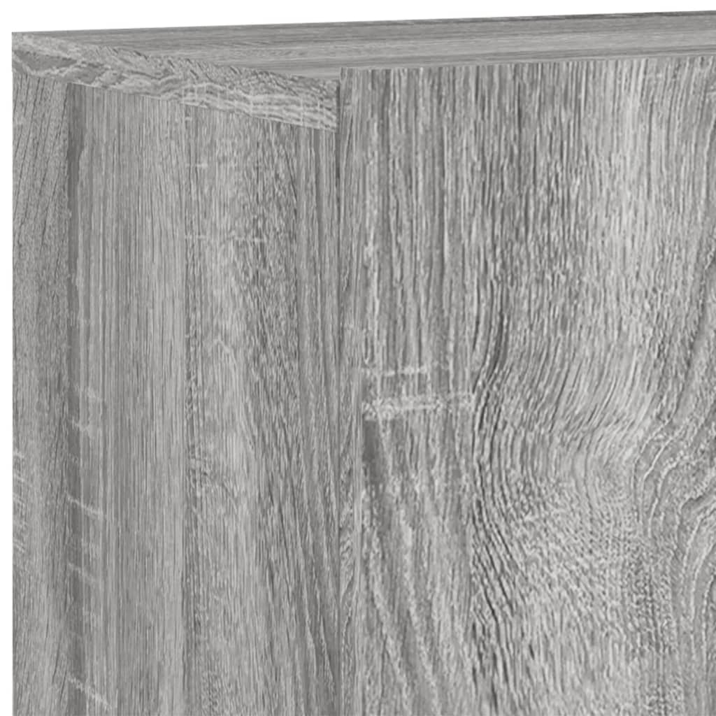 Unités murales TV 4 pcs sonoma gris bois d'ingénierie - XIOS