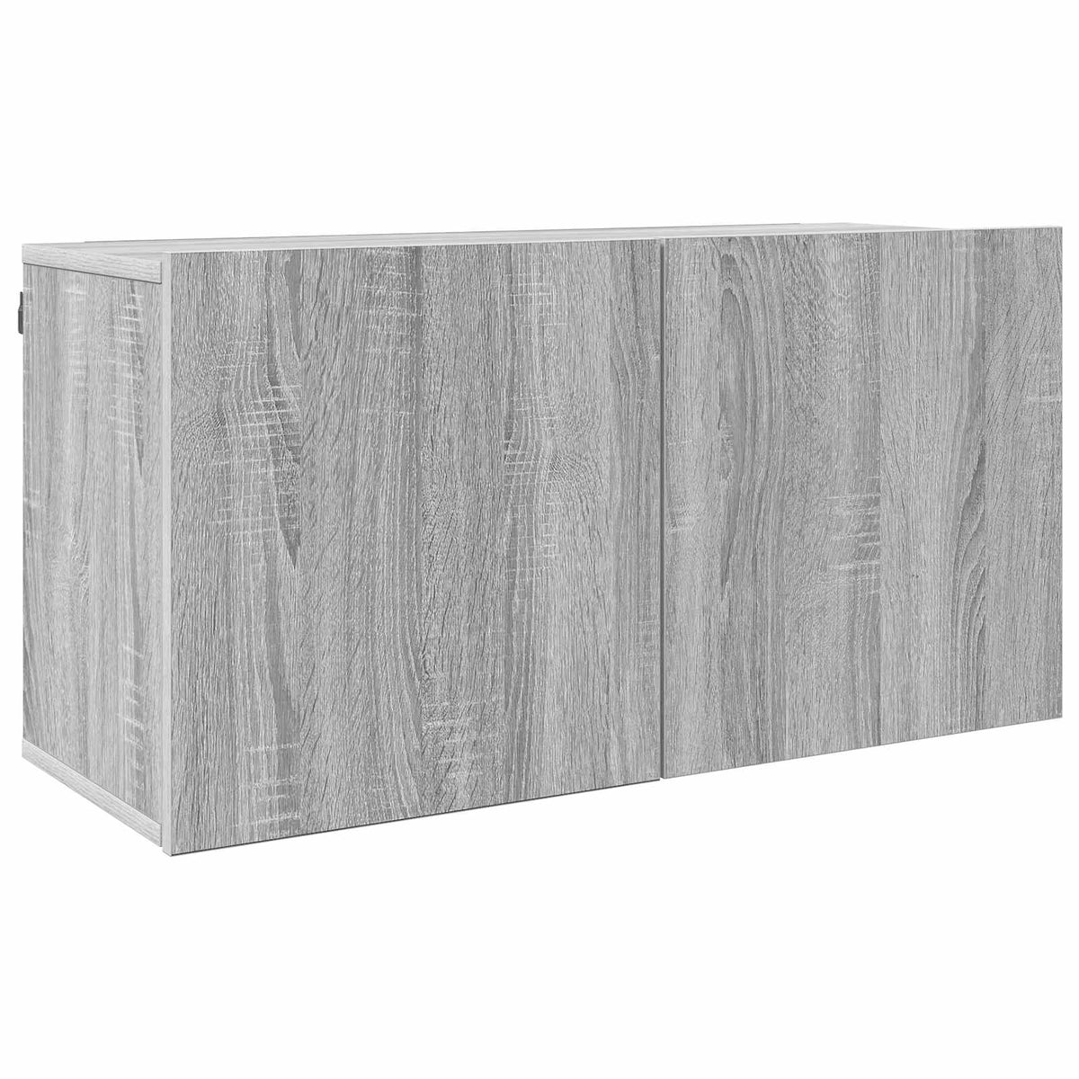 Unités murales TV 5 pcs sonoma gris bois d'ingénierie