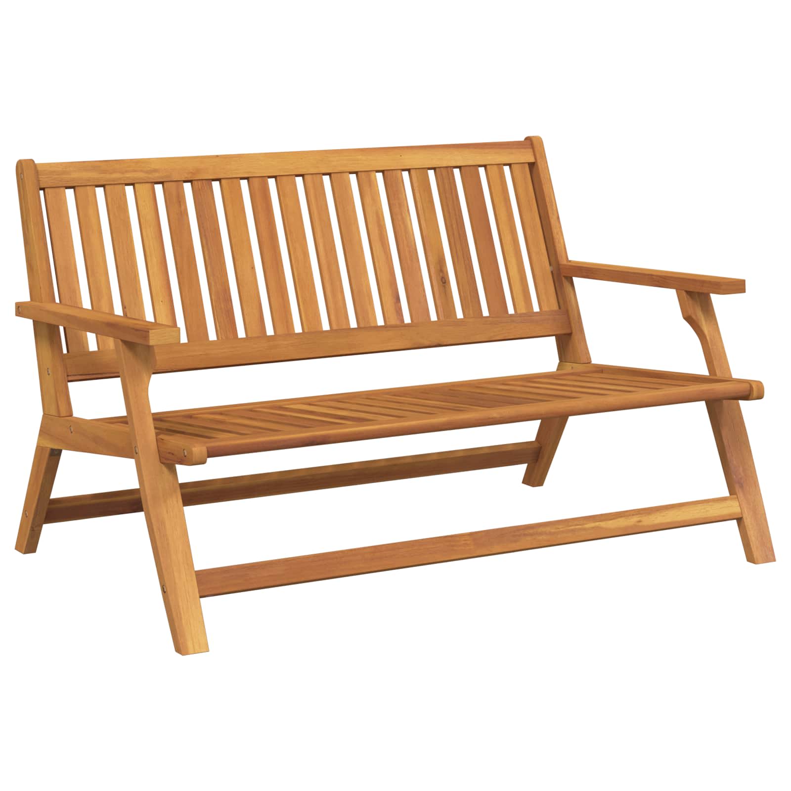 Banc Relax Marron Bois d'Acacia Massif - XIOS
