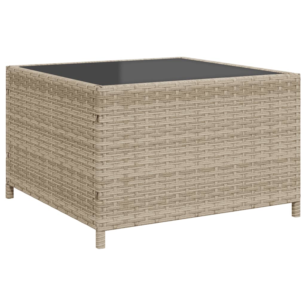 Canapé de jardin et table et coussins en forme de L gris clair - XIOS