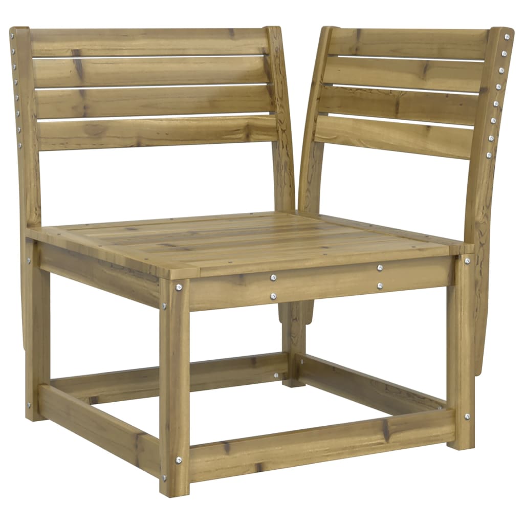 Salon de jardin 3 pcs bois de pin imprégné