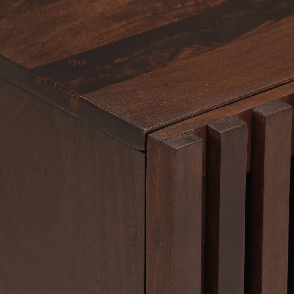 Tables de chevet 2 pcs 40x34x46 cm bois de manguier massif - XIOS