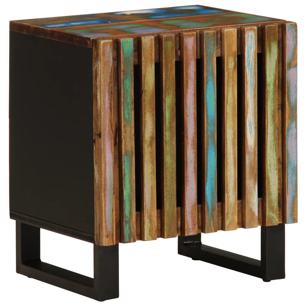 Tables de chevet 2 pcs 40x34x46 cm bois massif de récupération - XIOS
