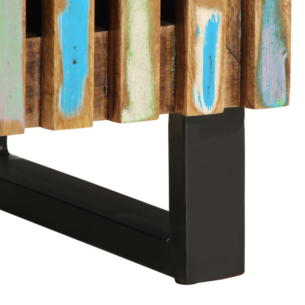 Tables de chevet 2 pcs 40x34x46 cm bois massif de récupération - XIOS