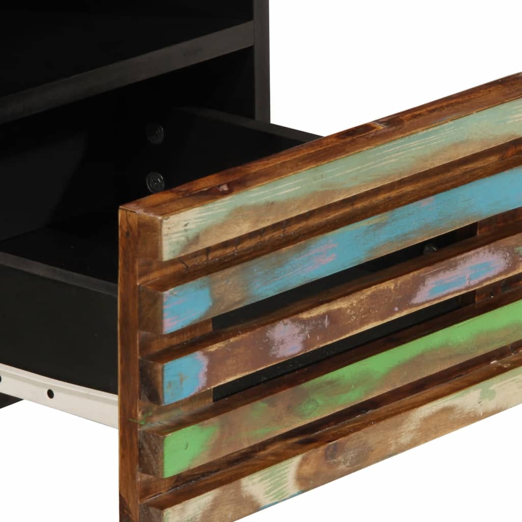 Meuble TV 70x34x46 cm bois d'acacia massif - XIOS