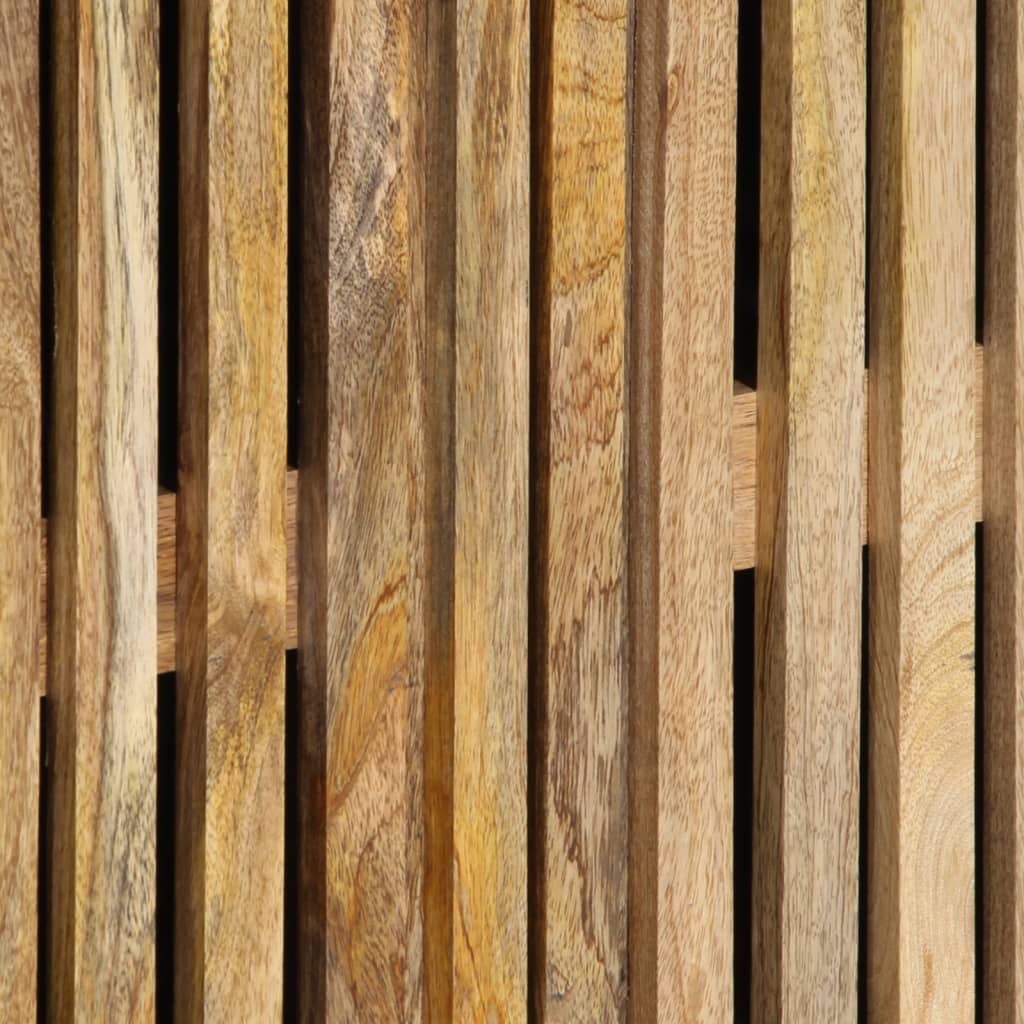 Buffet 60x34x75 cm bois de manguier massif brut - XIOS