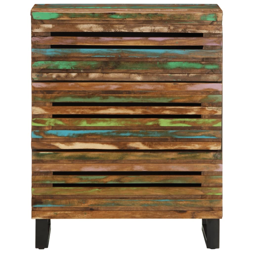 Buffet 60x34x75 cm bois d'acacia massif - XIOS