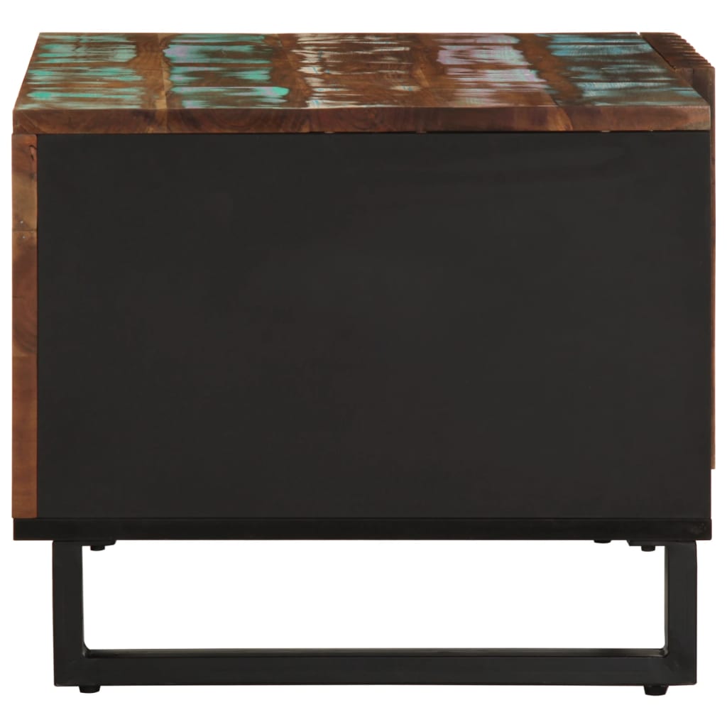 Table basse 80x51x40 cm bois massif d'acacia - XIOS