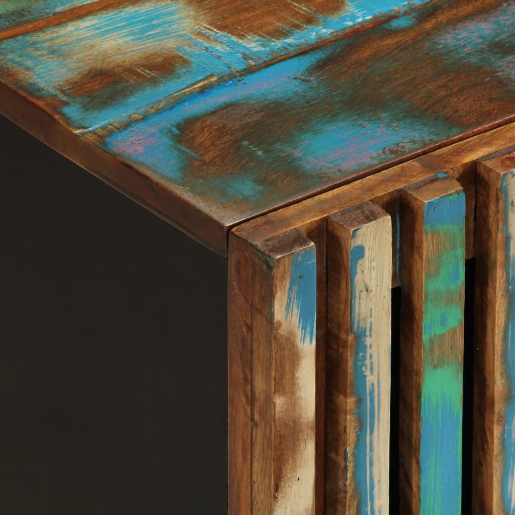 Table basse 80x51x40 cm bois massif d'acacia - XIOS