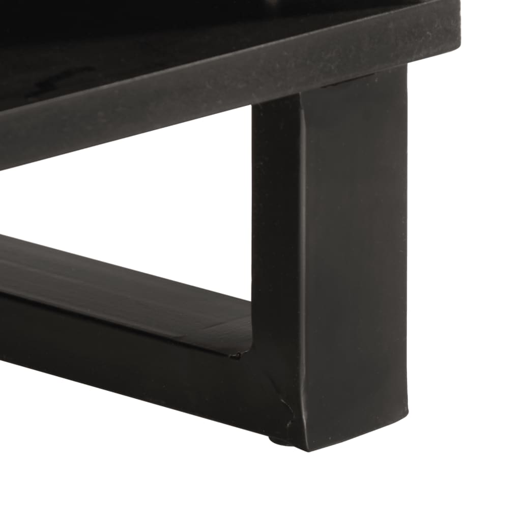 Table basse 80x51x40 cm bois massif d'acacia - XIOS