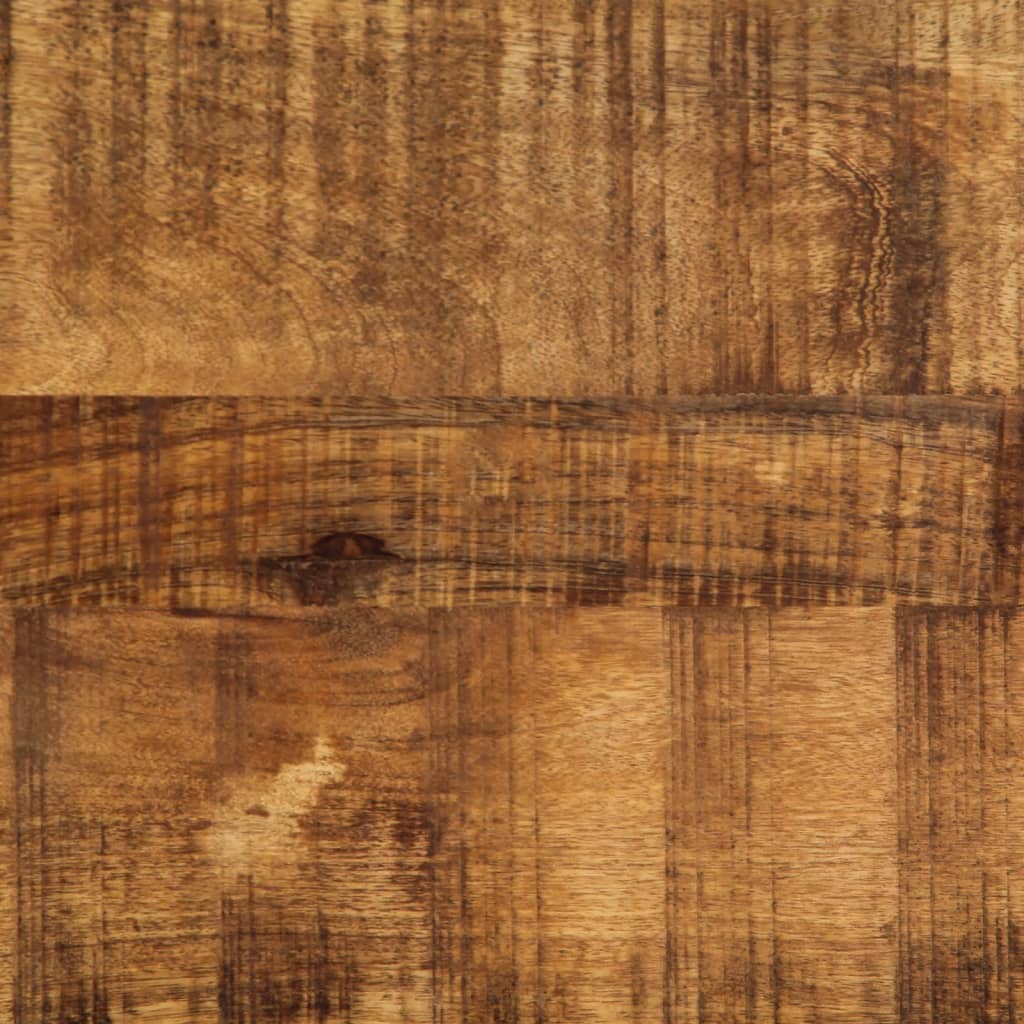 Meuble TV 100x34x46 cm bois massif de manguier brut - XIOS