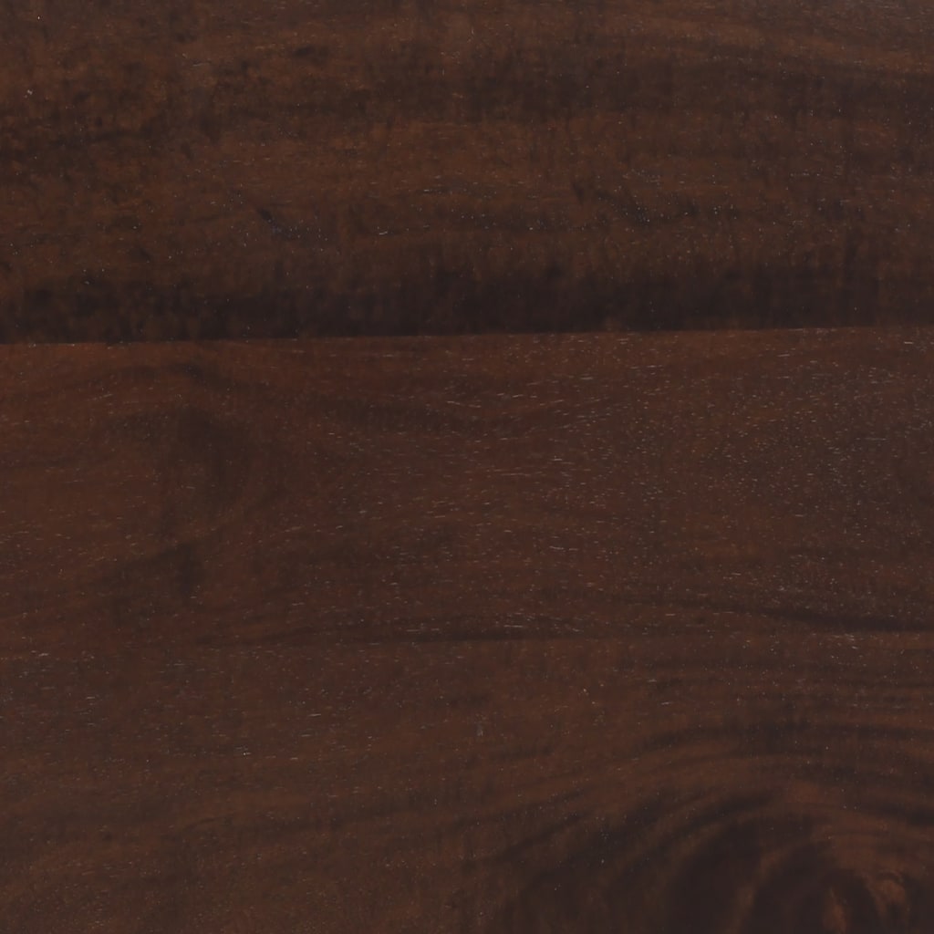 Meuble TV marron 100x34x46 cm bois massif manguier - XIOS