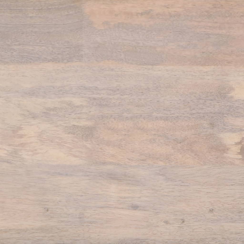 Meuble TV 100x34x46 cm bois massif de manguier - XIOS