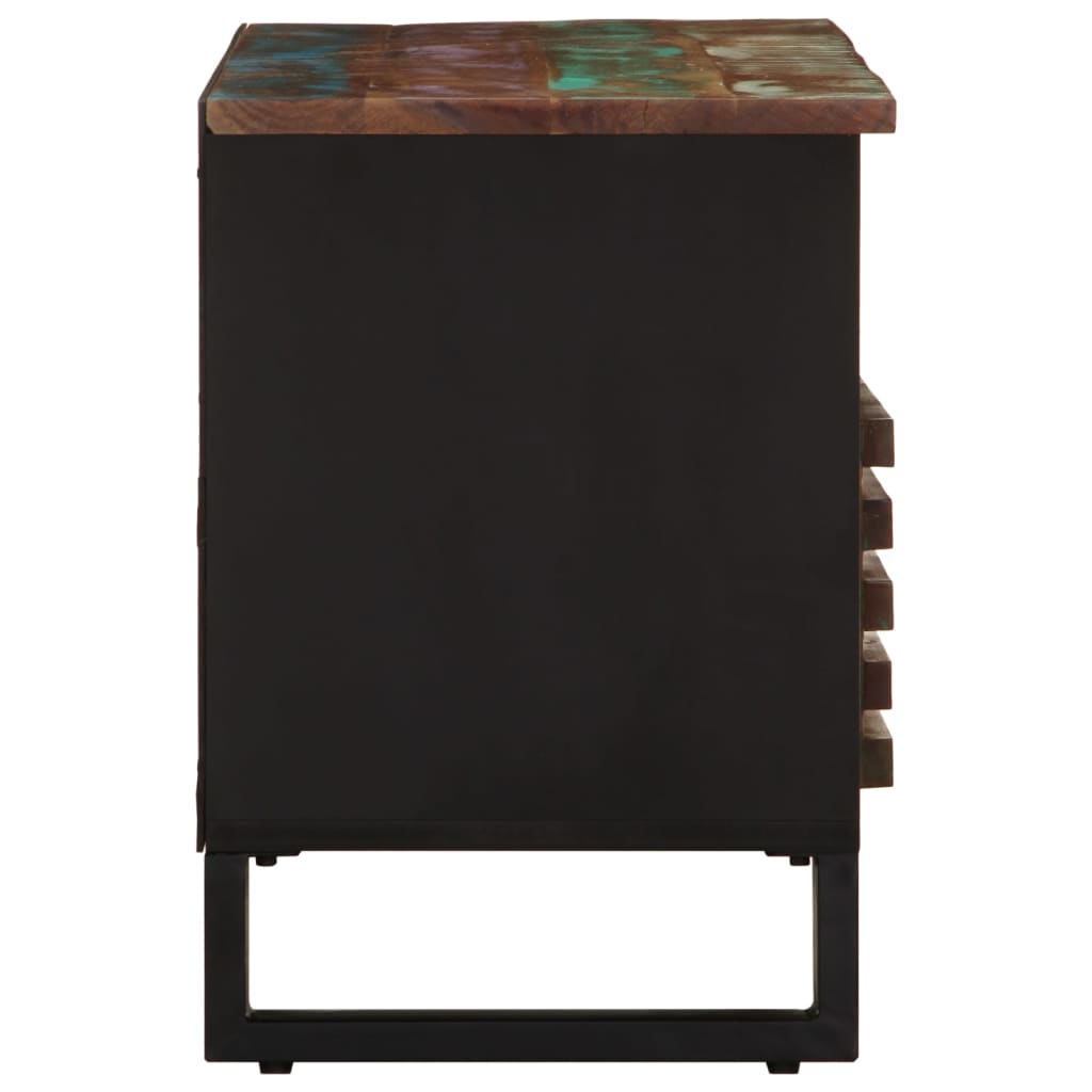 Meuble TV 100x34x46 cm bois d'acacia solide - XIOS