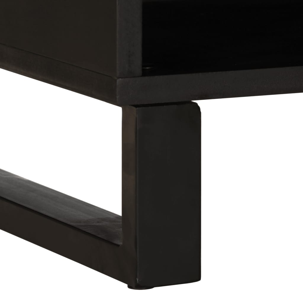 Meuble TV 100x34x46 cm bois d'acacia solide - XIOS