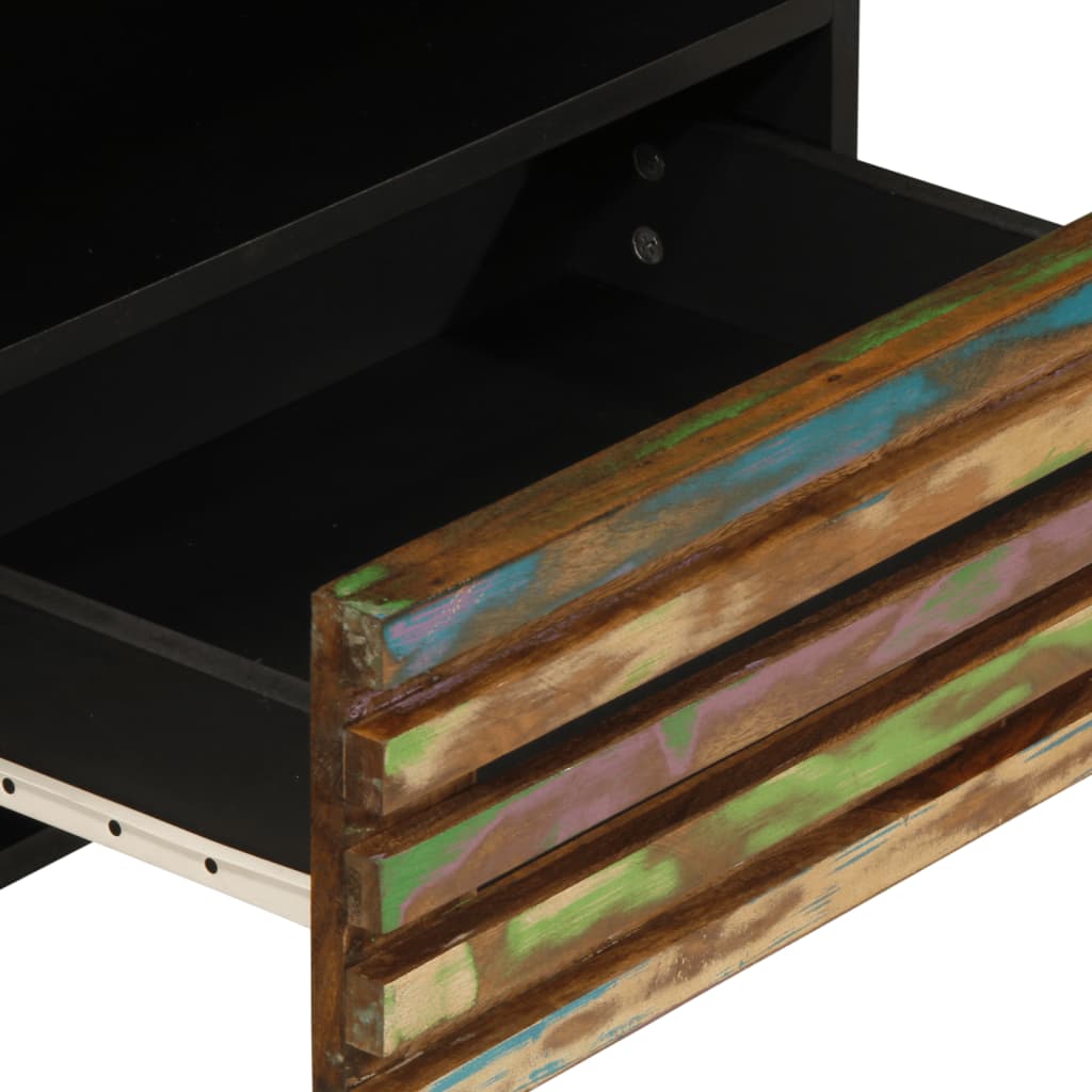 Meuble TV 80x34x46 cm bois d'acacia massif - XIOS