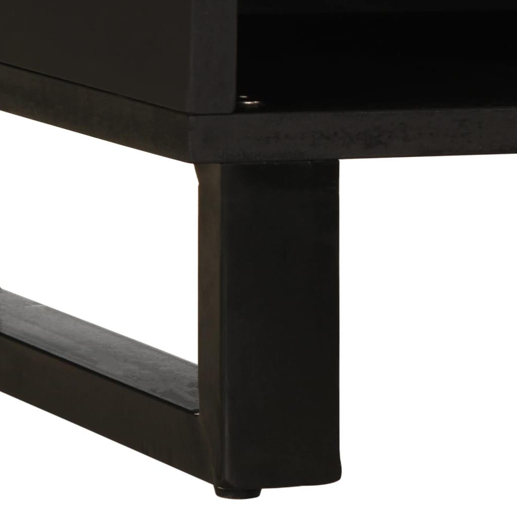 Meuble TV 80x34x46 cm bois d'acacia massif - XIOS