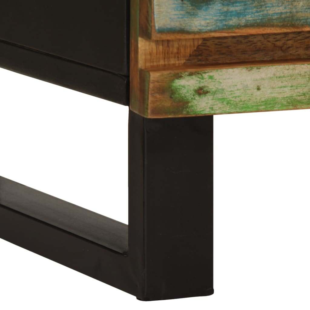 Meuble TV 100x34x46 cm bois d'acacia massif - XIOS