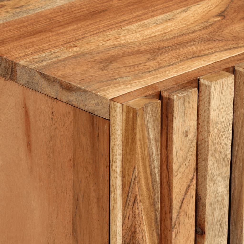 Buffet 60x34x75 cm bois d'acacia massif - XIOS