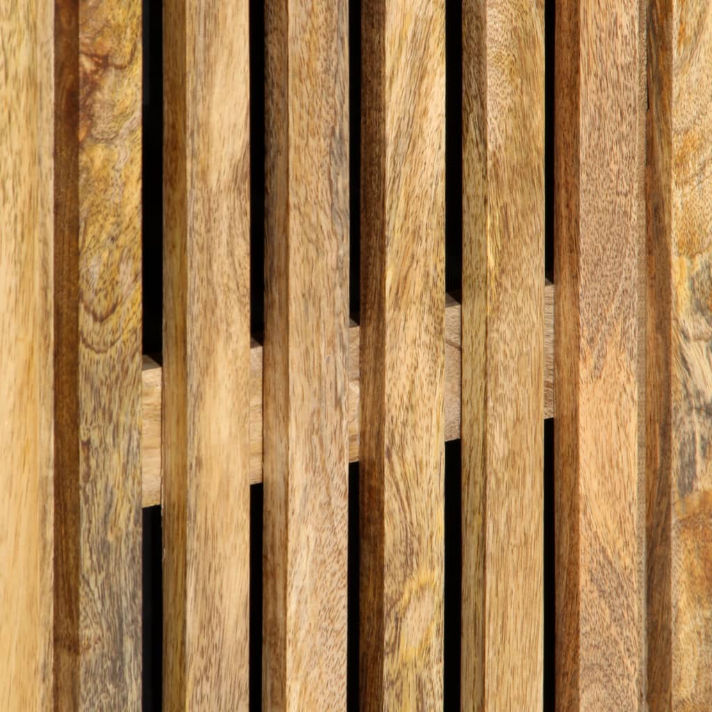 Buffet 90x34x75 cm bois de manguier massif brut - XIOS