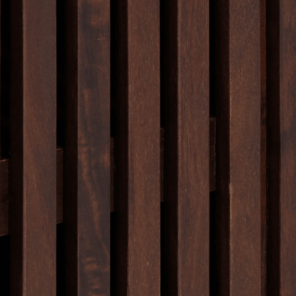 Buffet marron 90x34x75 cm bois massif de manguier - XIOS