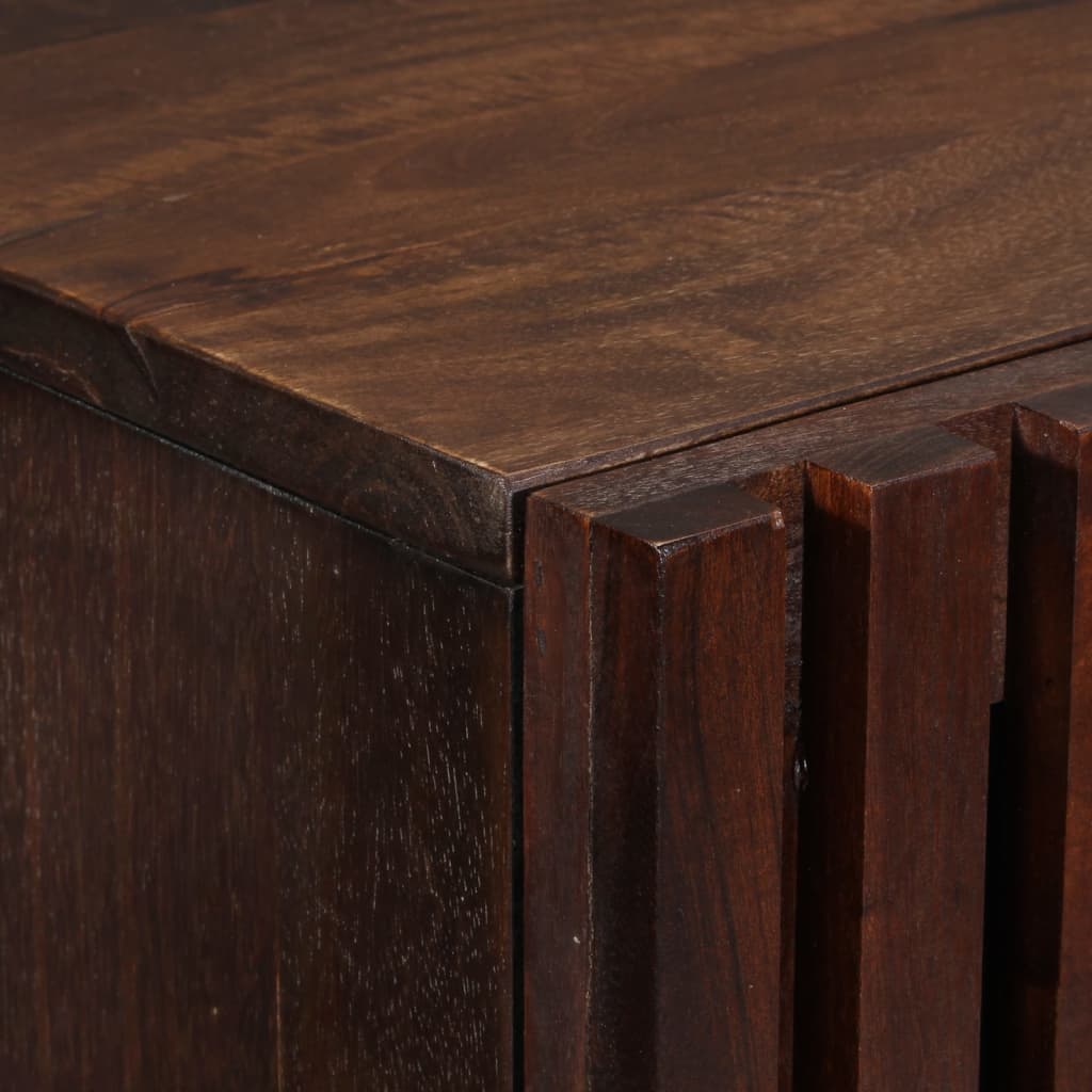 Buffet marron 40x34x110 cm bois massif de manguier - XIOS