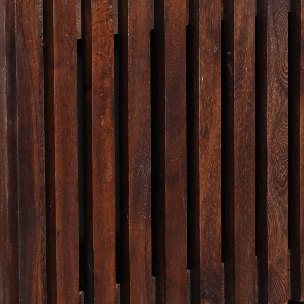 Buffet marron 40x34x110 cm bois massif de manguier - XIOS