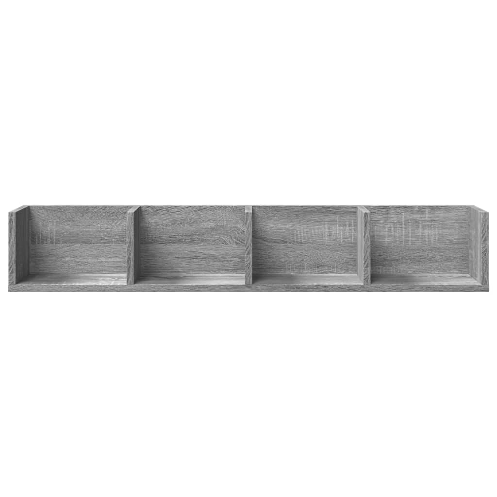Armoires murales 2 pcs sonoma gris 99x18x16,5cm bois ingénierie - XIOS