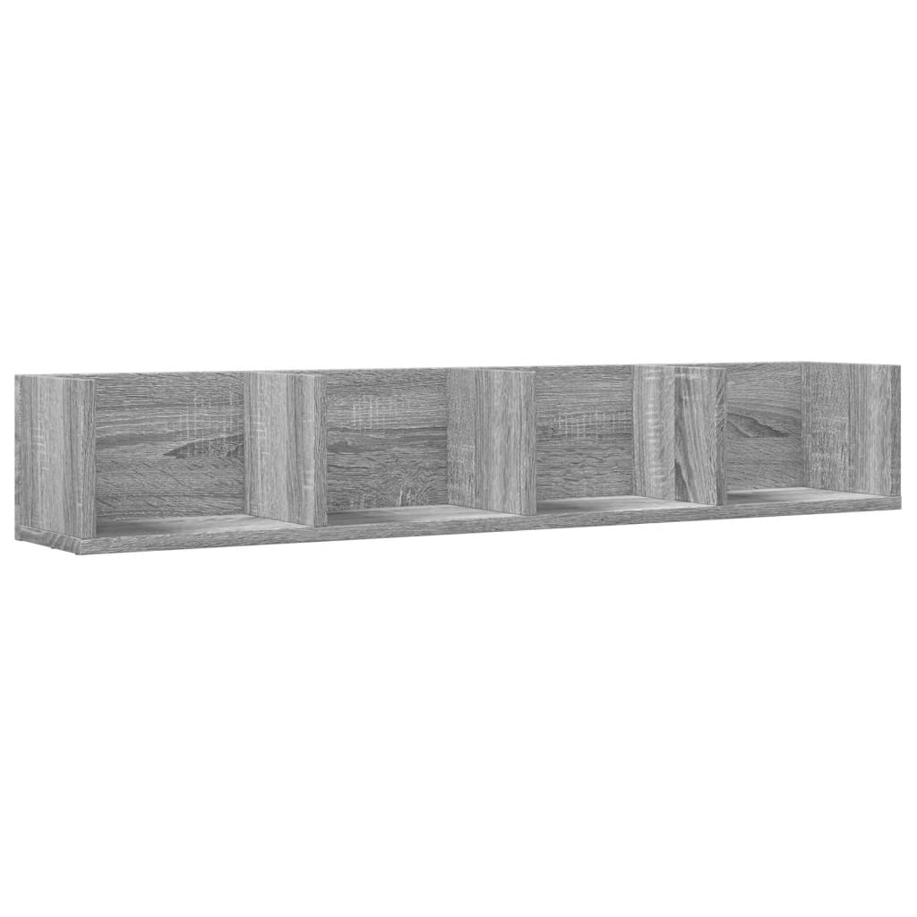 Armoires murales 2 pcs sonoma gris 99x18x16,5cm bois ingénierie - XIOS