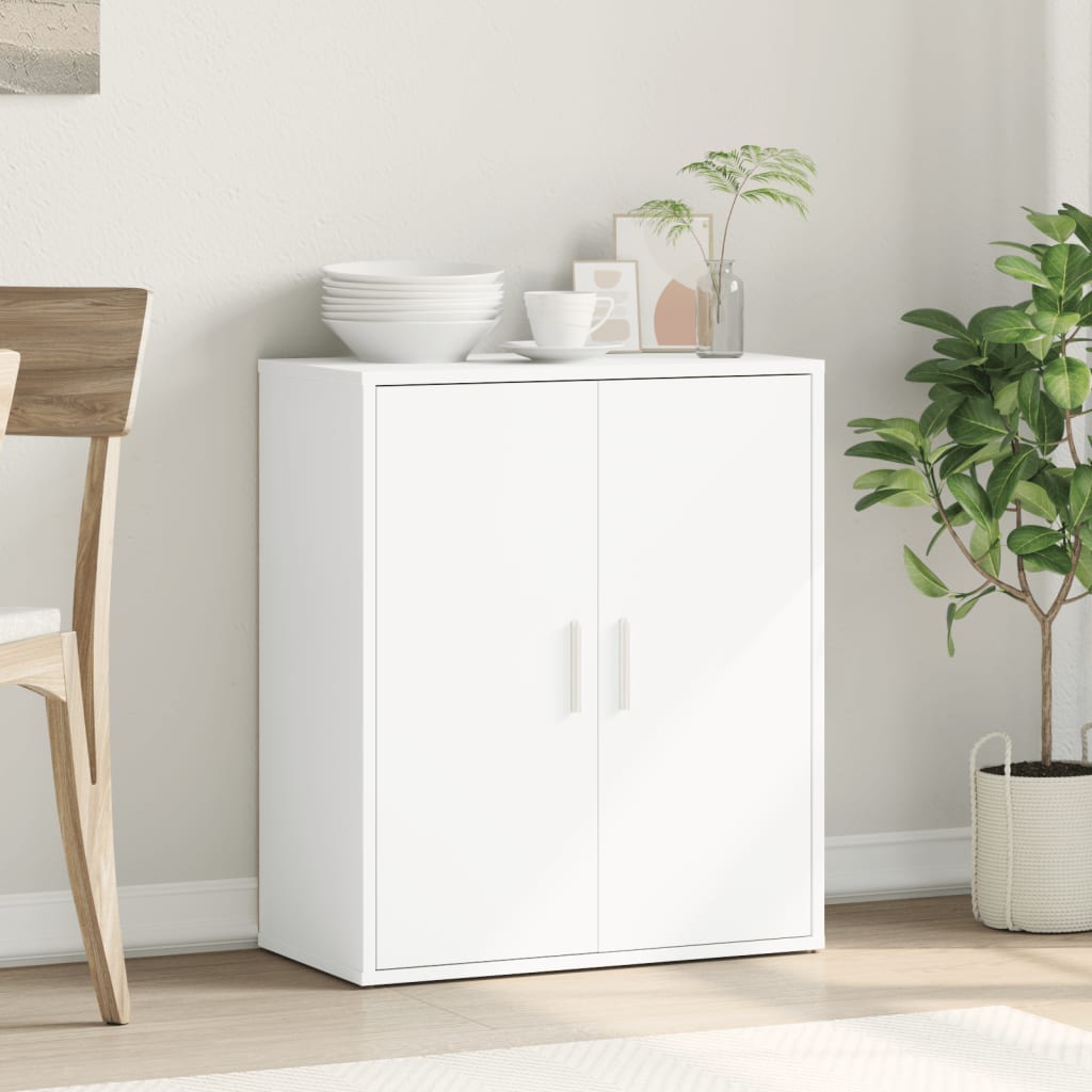 Buffet blanc 60x31x70 cm bois d'ingénierie - XIOS