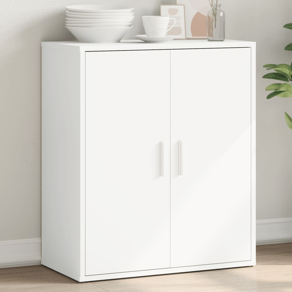 Buffet blanc 60x31x70 cm bois d'ingénierie - XIOS