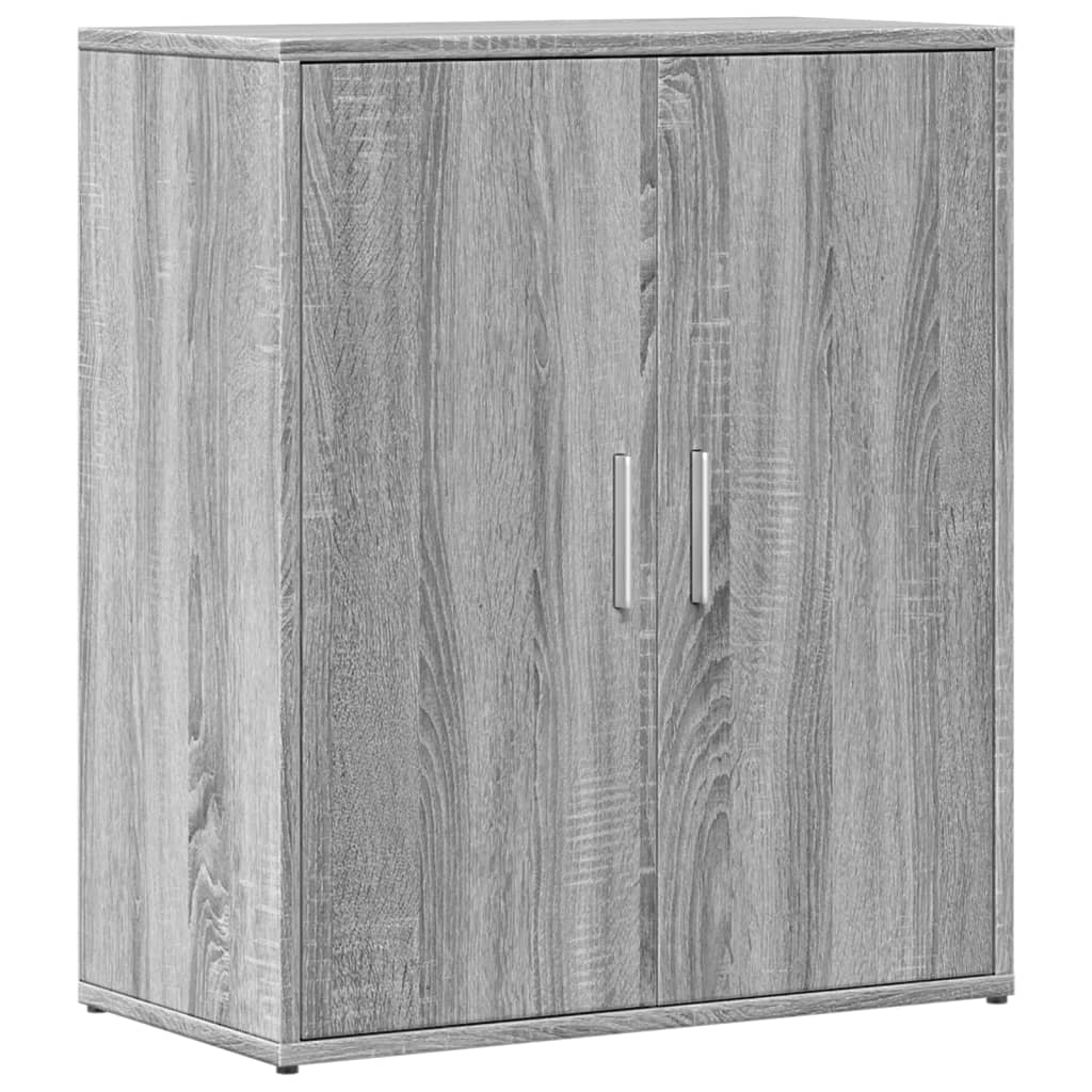 Buffet sonoma gris 60x31x70 cm bois d'ingénierie
