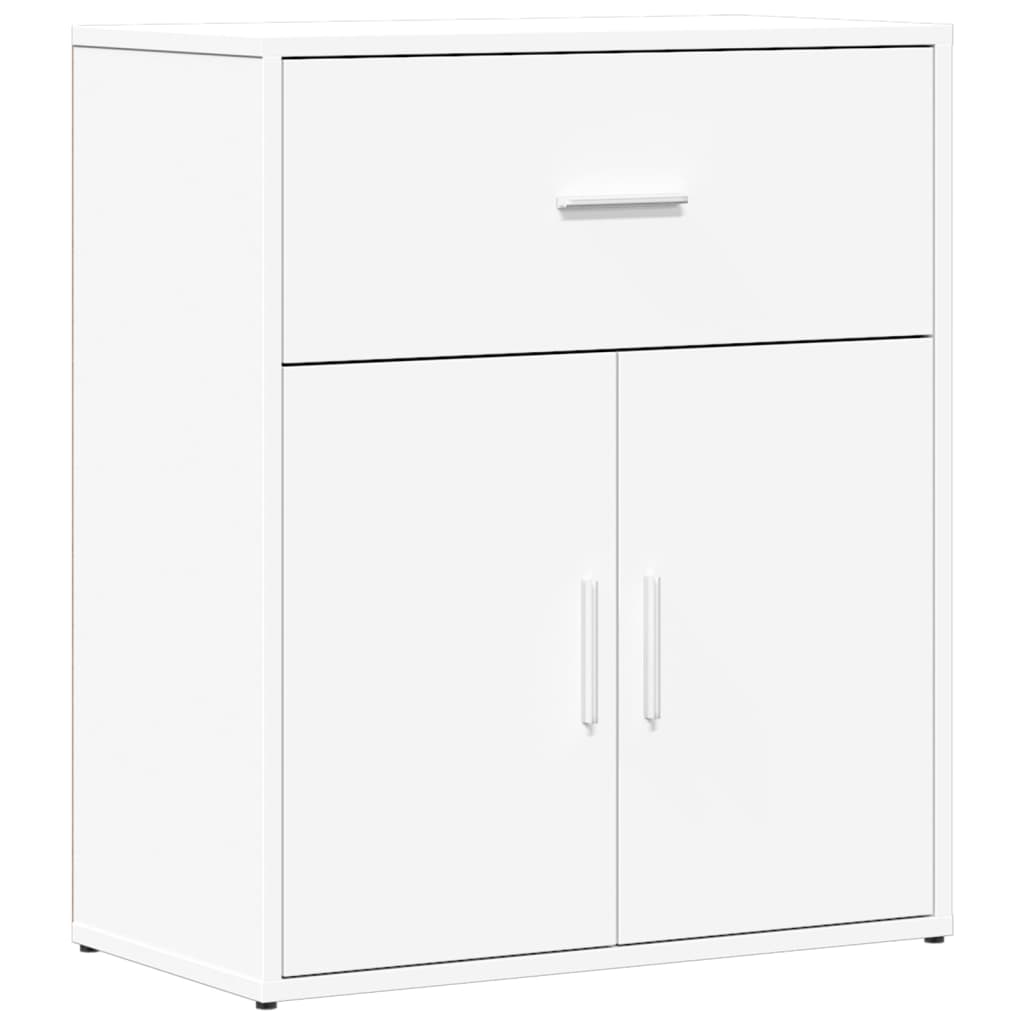 Buffet blanc 60x31x70 cm bois d'ingénierie - XIOS